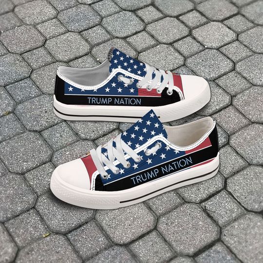Discover Trump Nation Women's Low Top Sneakers