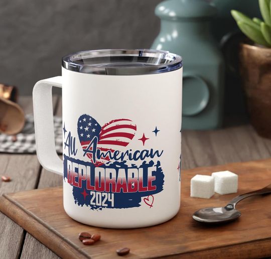 Discover Deplorable Garbage Coffee Mug Trump Supporter Mug