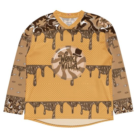 Discover WonkyWilla Straight Klla Custom EDM Rave hockey jersey