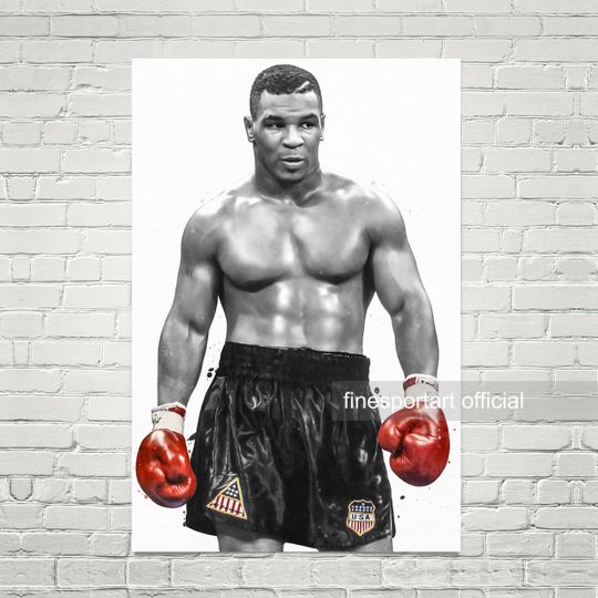 Discover Sport Poster, Canvas, Boxing print, Sports wall art, Kids room decor