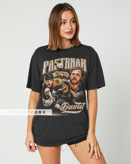 Discover David Pastrnak Shirt Ice Hockey American Professional Hockey Championship Sport Shirt