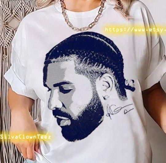 Discover DRAKE GRAPHIC T-SHIRT, Rap Tee Concert Merch Champagne Papi, Rare Hip Hop