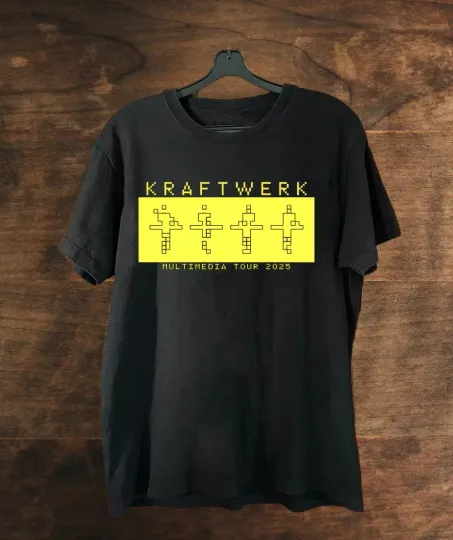 Discover Kraftwerk Band Tour 2025 Gift for Fan T-shirt