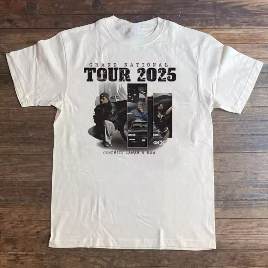 Discover Collection Tour 2025 Kendrick Lamar and Sza  T-shirt