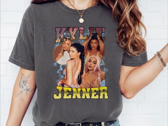 Discover Comfort Colors Kylie Jenner Shirt, Kylie Jenner Vintage 90's