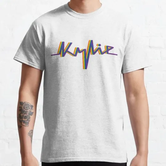 Discover Kylie Minogue Tension Pride Logo Classic T-Shirt