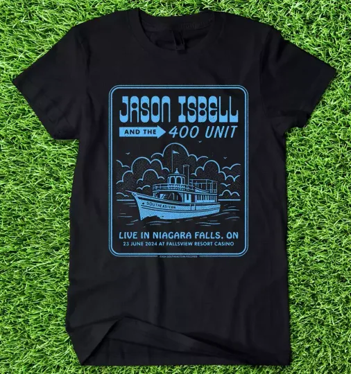 Discover JASON ISBELL & The 400 Unit Tour 2024 2025 Collection T-shirt MA531