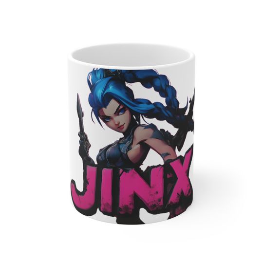 Discover Jinx Arcane Mug  (League of Legends)