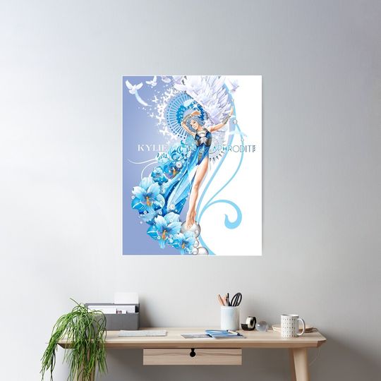 Discover Kylie Minogue Aphrodite Illustration Poster
