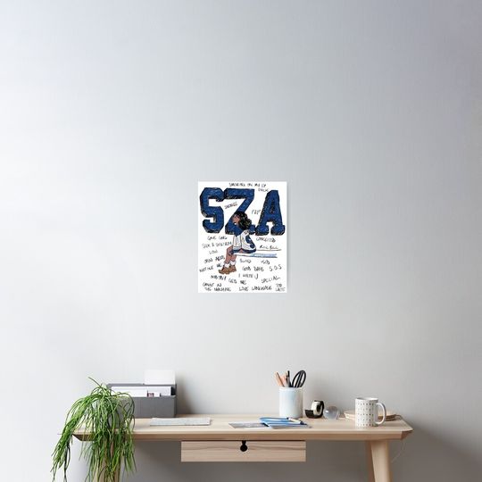 Discover SZA Album Cover Poster