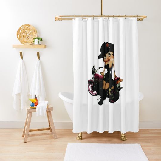 Discover Betty Boop Hard to Love Shower Curtain, Betty Boop Lover Gift