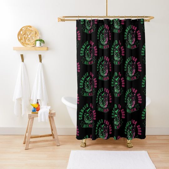 Discover Wicked Changed For Good Shower Curtain