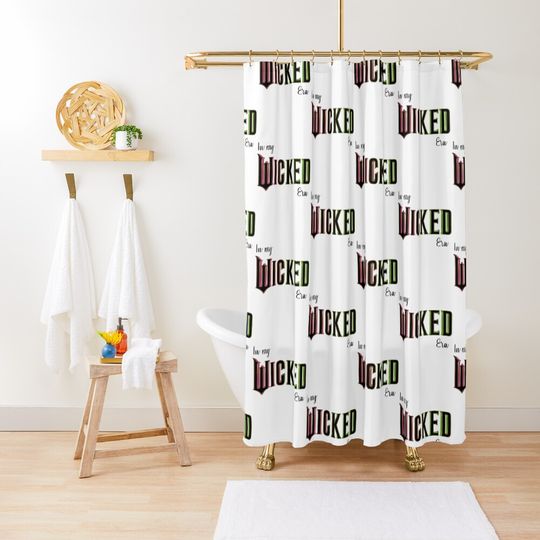 Discover In My Wicked Era Shower Curtain