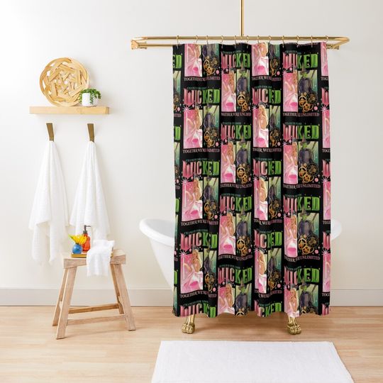 Discover Wicked Changed For Good Vintage Shower Curtain