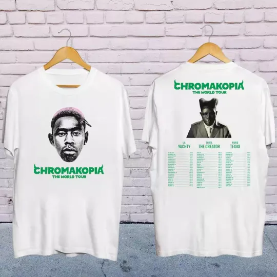Discover Tyler the Creator Chromakopia Shirt, 2025 Tour Tyler the Creator Chromakopia Tee