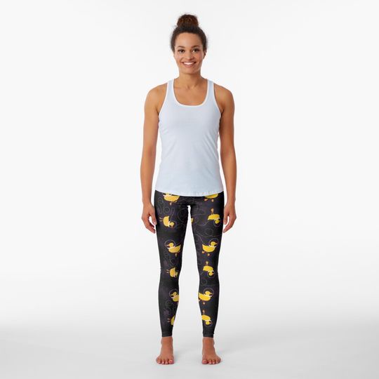 Discover Ducks from Outerspace Leggings