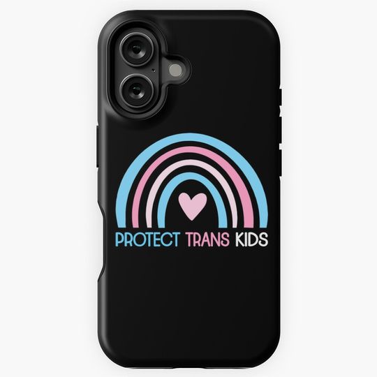 Discover Protect Trans Kids IV iPhone Case