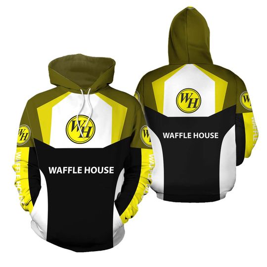 Discover Waffle House Hoodie, Waffle House 3D Hoodie
