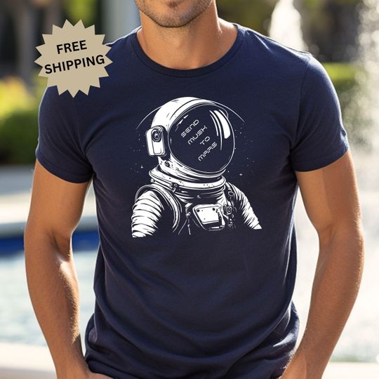 Discover Send Musk to Mars Anti Trump Shirt, Anti Trump Tees