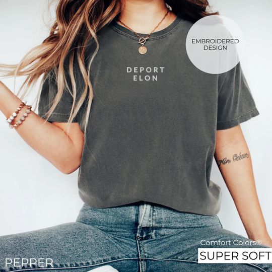Discover Deport Elon Shirt, Anti ElonShirt, Anti Trump, Democrat Gift Ideas