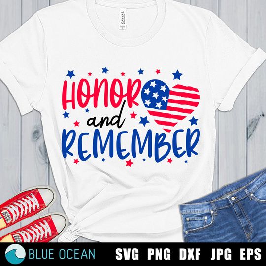 Discover Honor And Remember shirts Memorial Day shirts