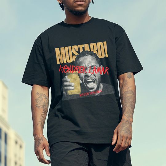 Discover Kendrick Lamar MUSTARD Meme T-Shirt | Viral GNX Album Reference