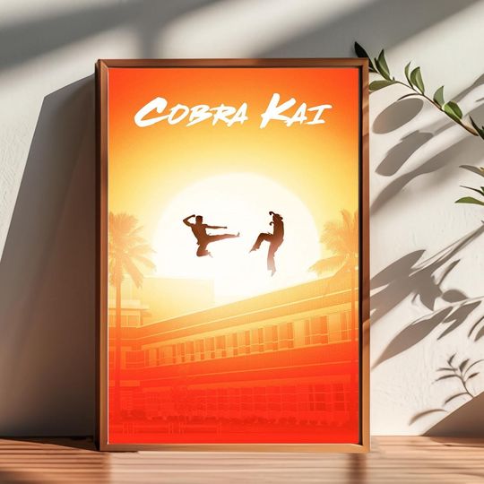 Discover Cobra Kai Movie Poster,Room Decor,Poster for Gifts,Home Decor,Wall Art Decor