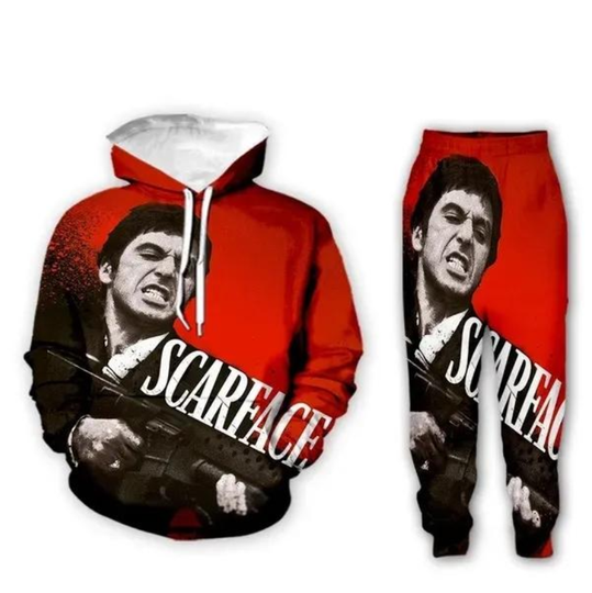 Discover Movie Scarface Hoodie Jogger Set