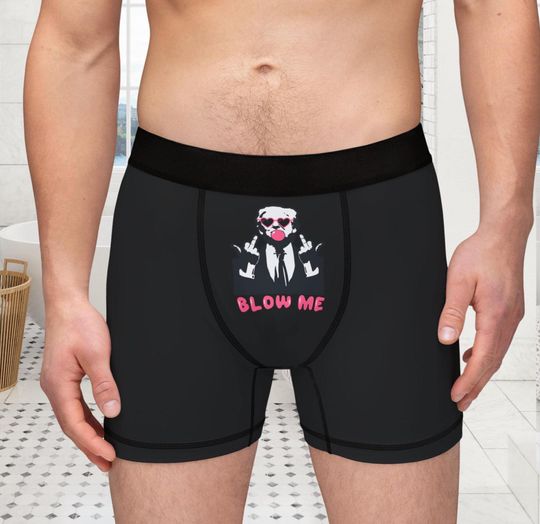 Discover Trump "Blow Me" Men's Boxers, Mens Valentines Day Trump Gift
