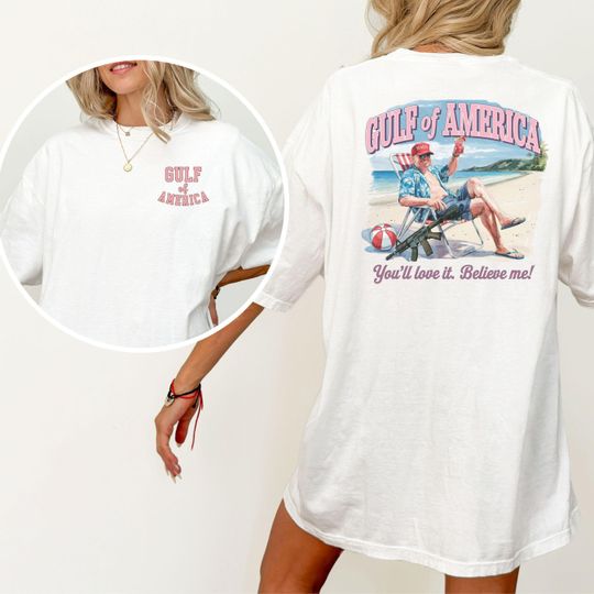 Discover Trump Shirt, Gulf of America Trump Shirt, Trump Ocean Shirt