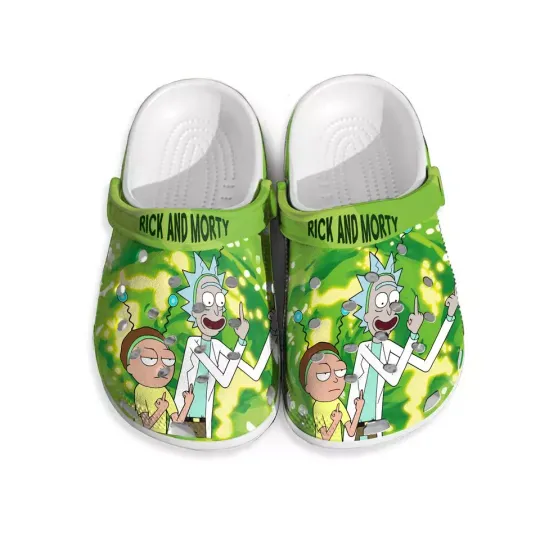 Discover Rick And Rickandmorty Clog Shoes, Rick And Rickandmorty Character Clogs
