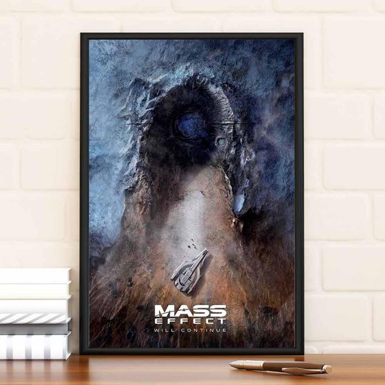 Discover Mass Effect Game Movie Poster, Room Decor, Home Decor, Wall art, Gifts For Fan