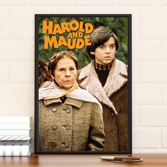 Discover Harold and Maude Movie Poster, Room Decor, Home Decor, Wall art, Gifts For Fan