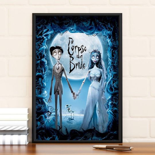 Discover Corpse Bride Movie Poster, Room Decor, Home Decor, Wall art, Gifts For Fan
