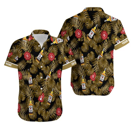 Discover Personalized Jim Beam Hawaiian Shirt, Whisky Hawaiian Shirt