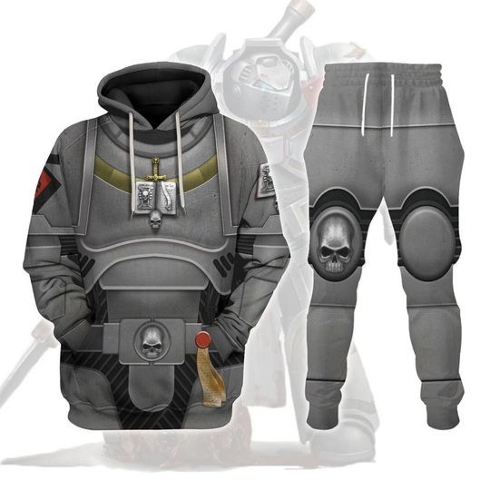 Discover Space Marines GREY KNIGHTS Warhammer Costume Hoodie Joggers Sets