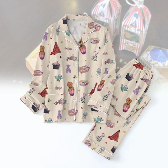 Discover Wizard School Pajamas Set, Wizarding Snack Pajamas