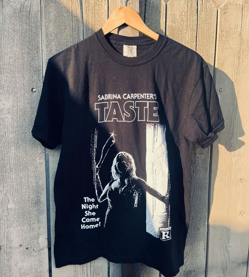 Discover Carpenter 'Taste' Halloween T-Shirt | vintage style short n sweet horror music shirt