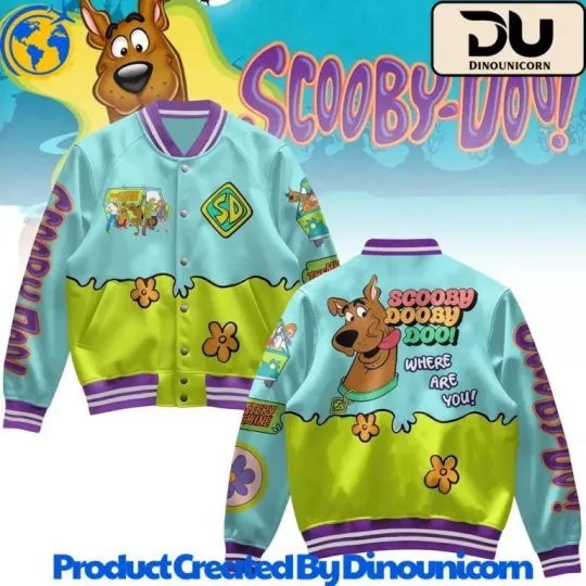 Discover Scooby-Doo Baseball Jacket