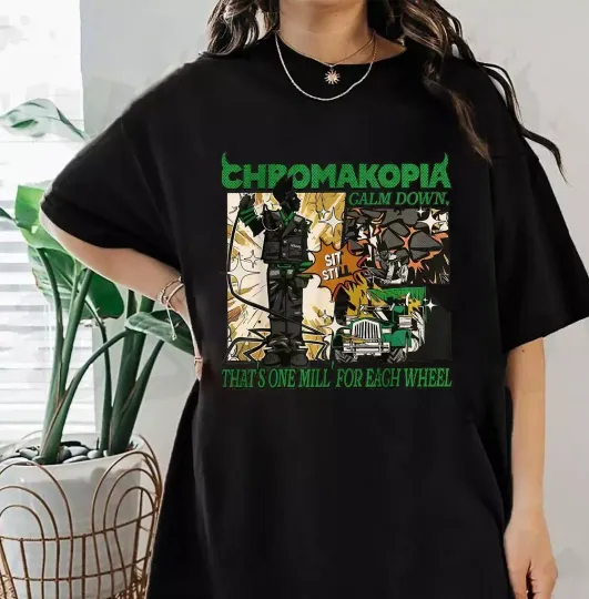 Discover Hot Tyler Tour 2025 Chromakopia Shirt, Calm Down Sit Still