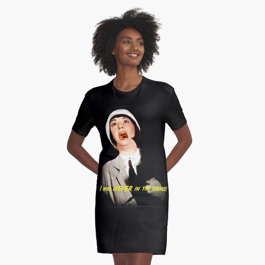 Discover I WAS NEVER IN THE CHORUS! Graphic Women's T-shirt Dresses