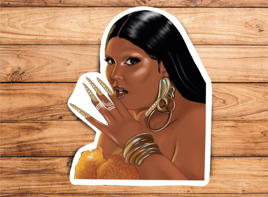 Discover LZ sticker, glossy, matte, holographic, stocking stuffer