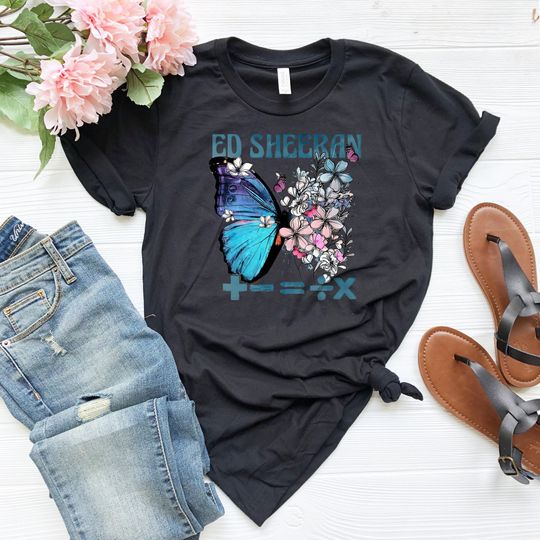 Discover Butterfly Equals Tour shirts, The Mathematics World Tour Shirt