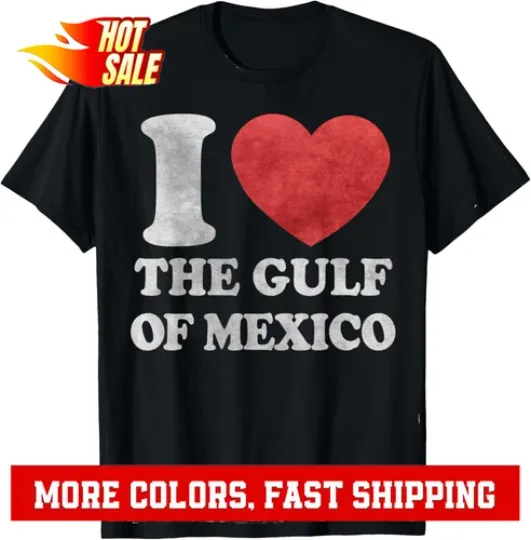 Discover Vintage I Love The Gulf Of Mexico Funny Dank Meme Unisex T-Shirt