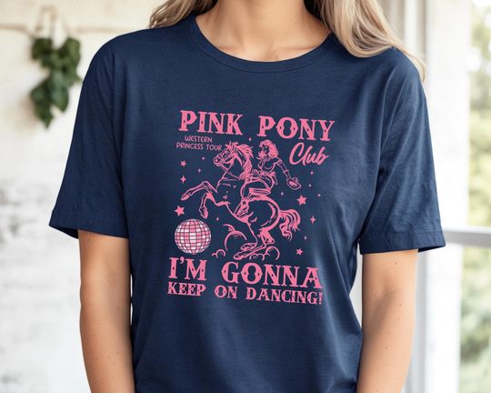 Discover Pink Pony Club Shirt, Sapphic Lesbian WLW Pride Music Concert Tee