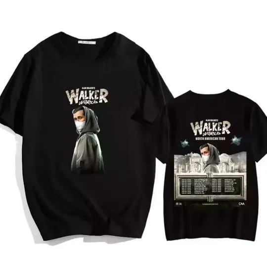 Discover A Walker World Tour 2025 T-Shirt For Fans S-5XL Double Sided