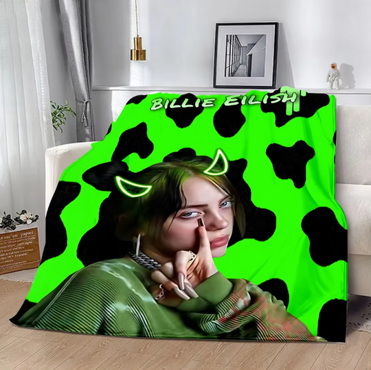 Discover Printed Blanket Picnic Blanket Fashion B-BillieS Warm Blanket Soft and Comfortable Home Travel Birthday Gift