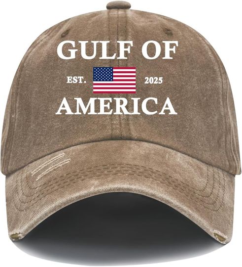 Discover Gulf of America Hat, Gulf of America Cap, Gulf of America 2025 Cap, Gulf of America 2025 Hat