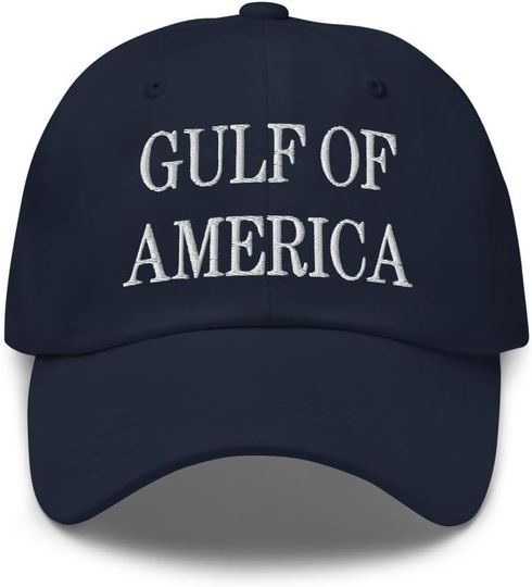 Discover Gulf of America Embroidered Dad Hat