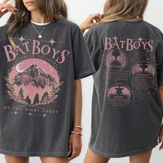 Discover Bat Boys Shirt, ACOTAR Comfort Colors, Rhysand Tee